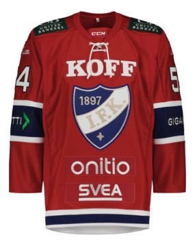 HIFK AITO PELIPAITA, PUNAINEN 2025-2026 OMA NIMI+NRO