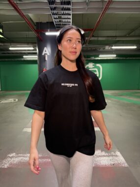 IFK Musta Oversized t-paita